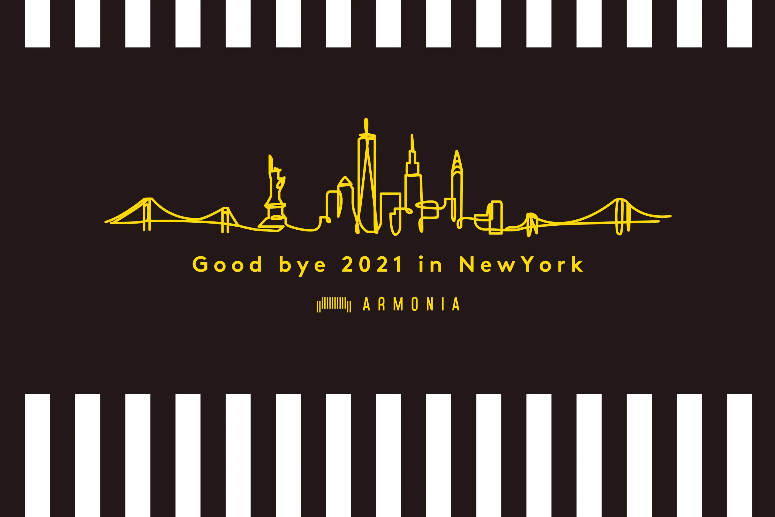 2021 winter GOOD BYE 2021 in NEW YORK