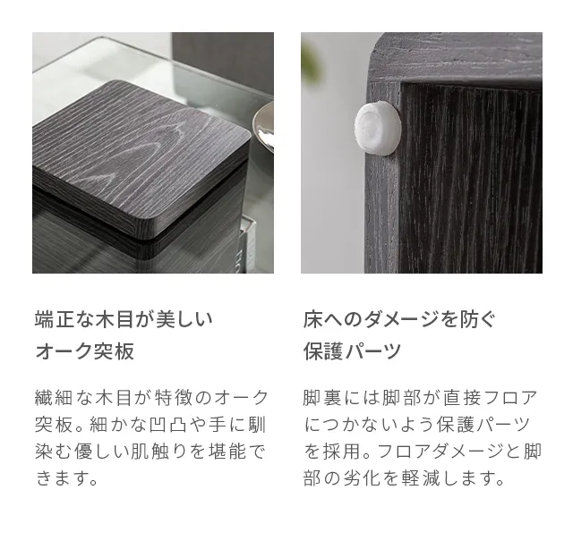 森の雑貨屋さん ki-no Aa サイドテーブル WOOD/OLIVE - www